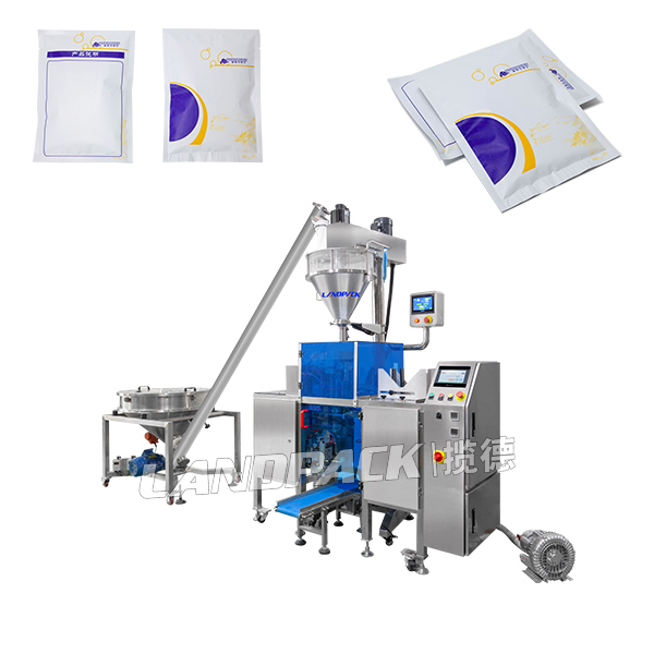獸藥粉劑包裝機(jī)-單工位給袋式獸藥包裝設(shè)備